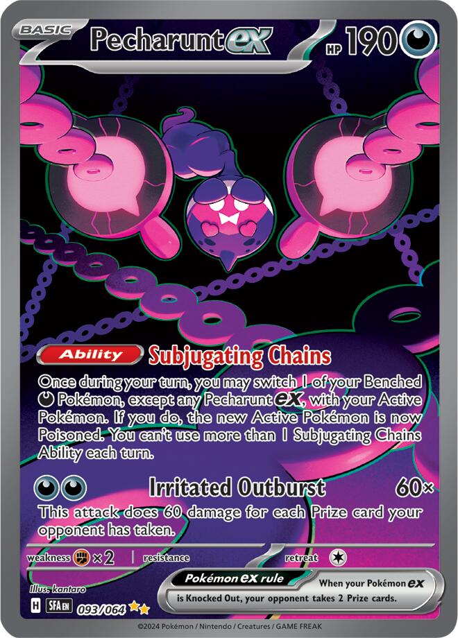 Pecharunt ex (093/064) [Scarlet & Violet: Shrouded Fable] | Good Games Adelaide SA