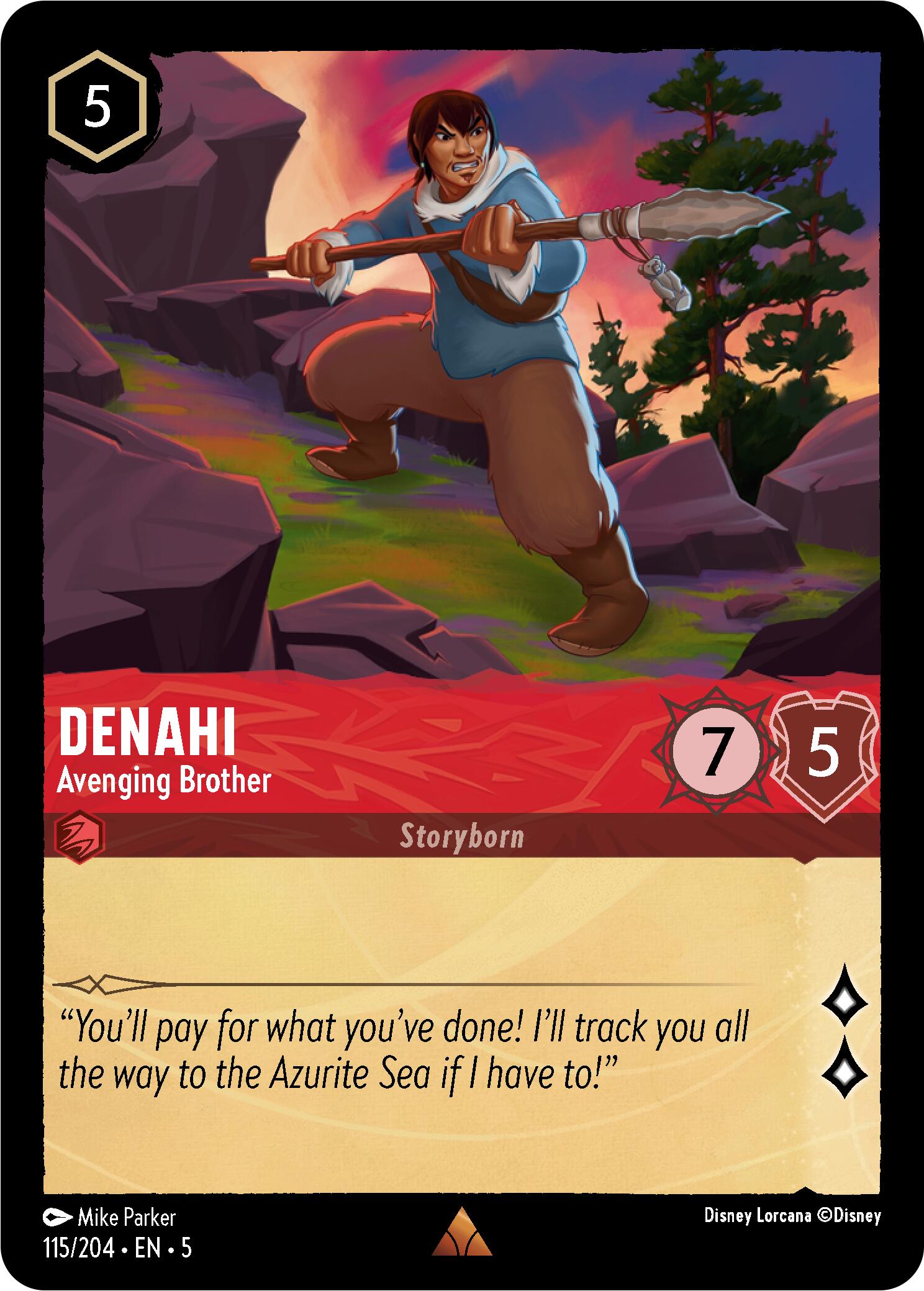 Denahi - Avenging Brother (115/204) [Shimmering Skies] | Good Games Adelaide SA