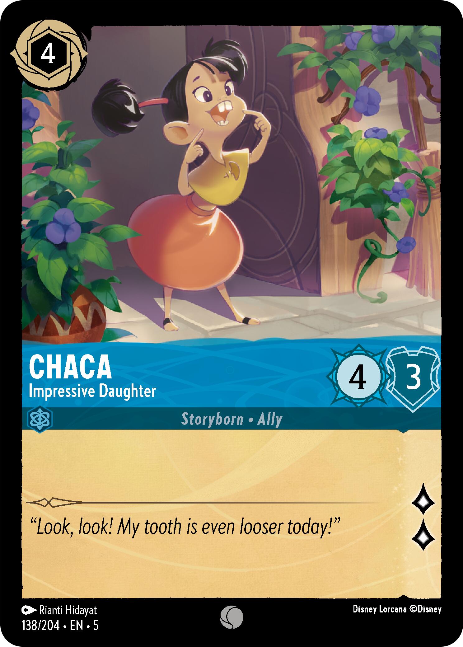 Chaca - Impresive Daughter (138/204) [Shimmering Skies] | Good Games Adelaide SA