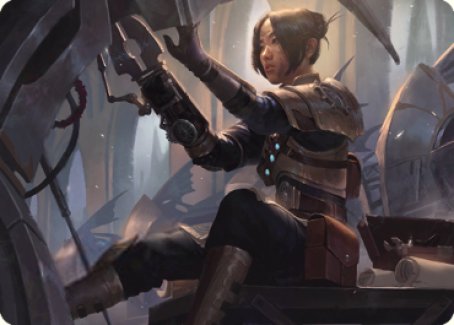 Thopter Mechanic Art Card [The Brothers' War Art Series] | Good Games Adelaide SA