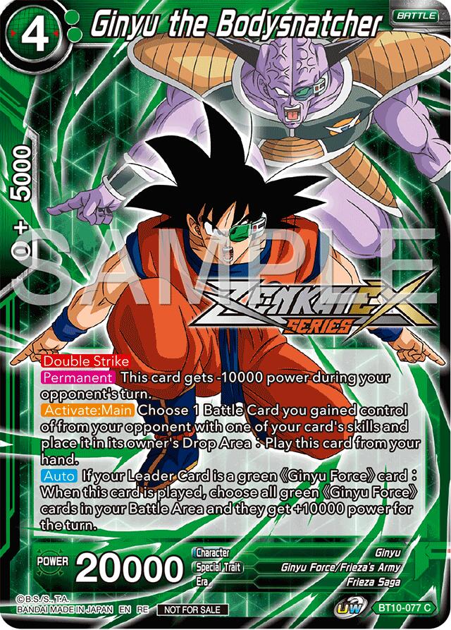 Ginyu the Bodysnatcher (Event Pack 15) (BT10-077) [Promotion Cards] | Good Games Adelaide SA