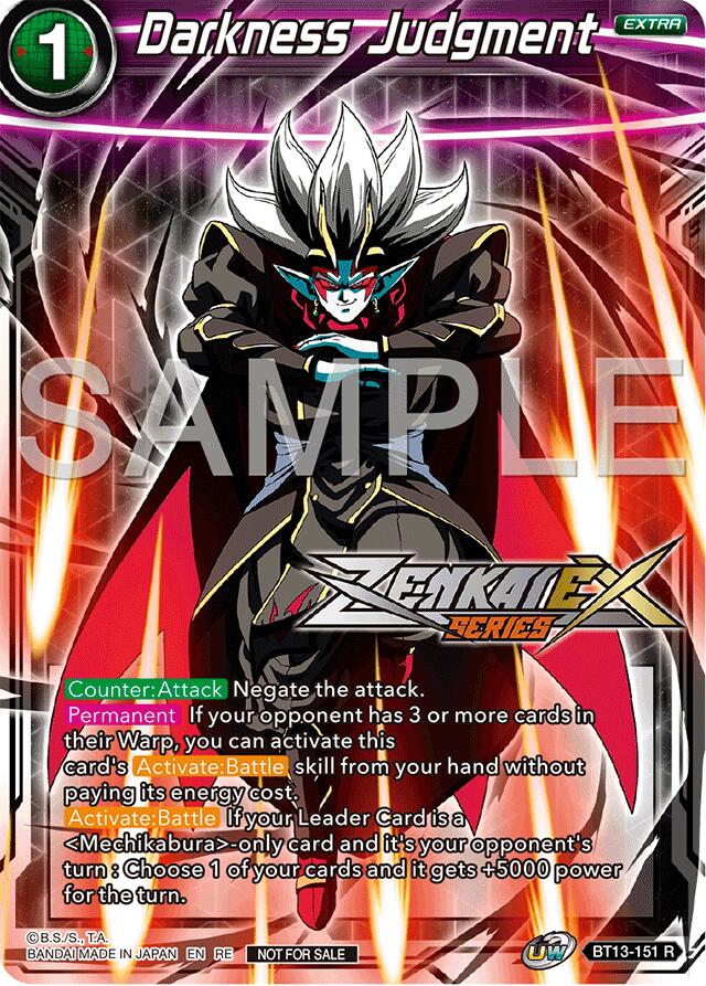 Darkness Judgment (Event Pack 15) (BT13-151) [Promotion Cards] | Good Games Adelaide SA