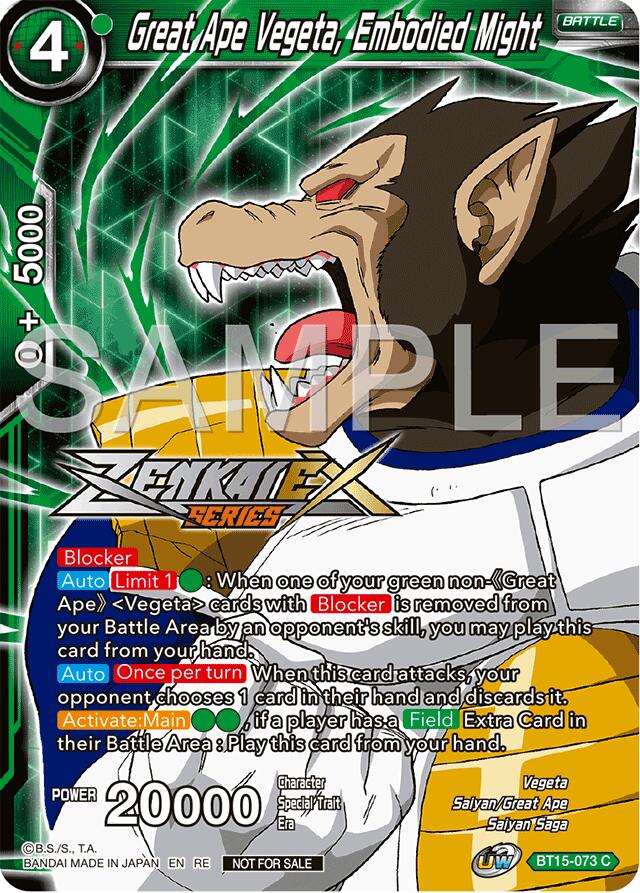 Great Ape Vegeta, Embodied Might (Event Pack 15) (BT15-073) [Promotion Cards] | Good Games Adelaide SA