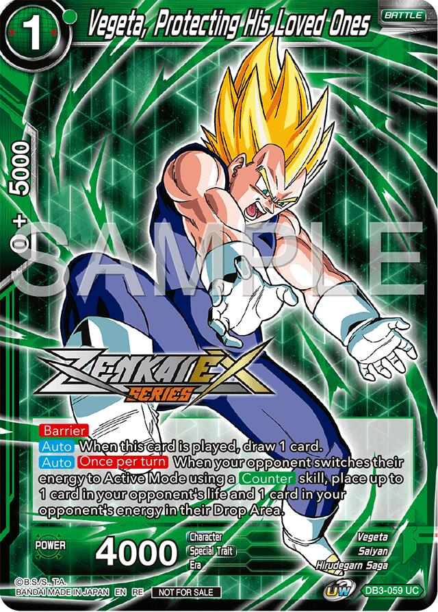 Vegeta, Protecting His Loved Ones (Event Pack 15) (DB3-059) [Promotion Cards] | Good Games Adelaide SA