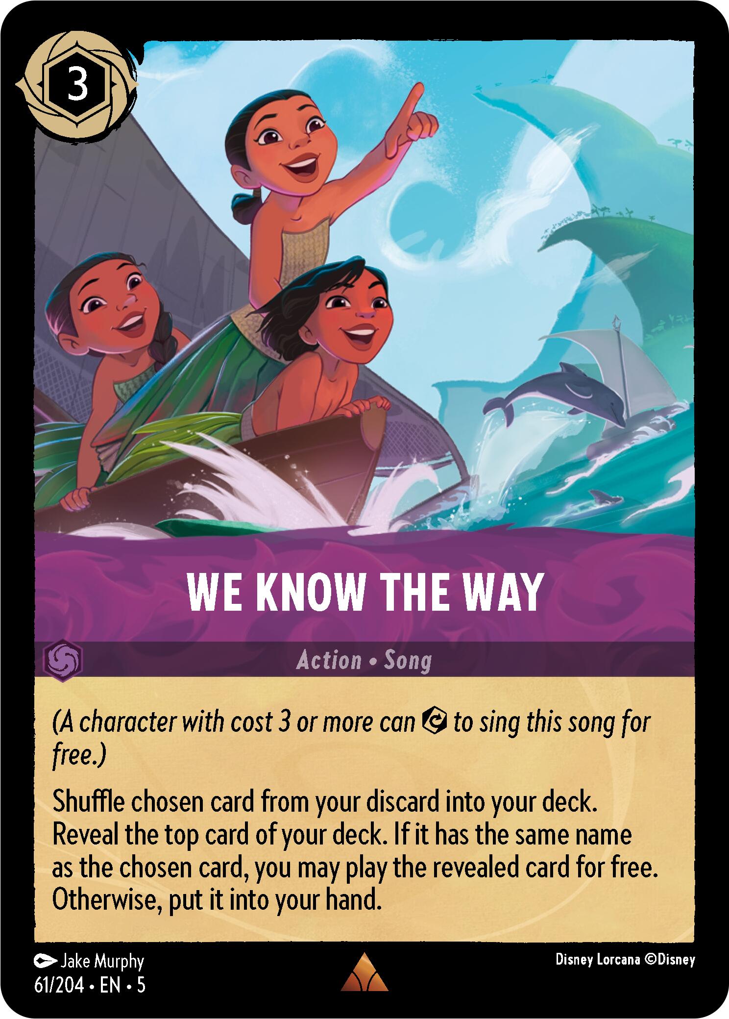 We Know the Way (61/204) [Shimmering Skies] | Good Games Adelaide SA