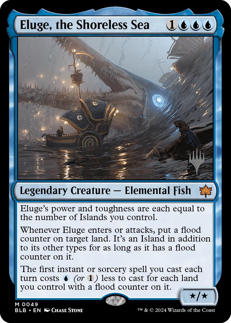 Eluge, the Shoreless Sea (Promo Pack) [Bloomburrow Promos] | Good Games Adelaide SA