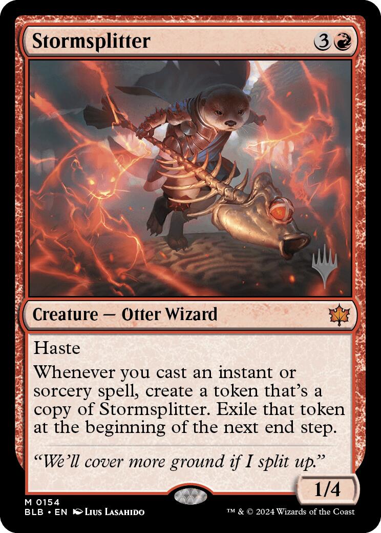Stormsplitter (Promo Pack) [Bloomburrow Promos] | Good Games Adelaide SA