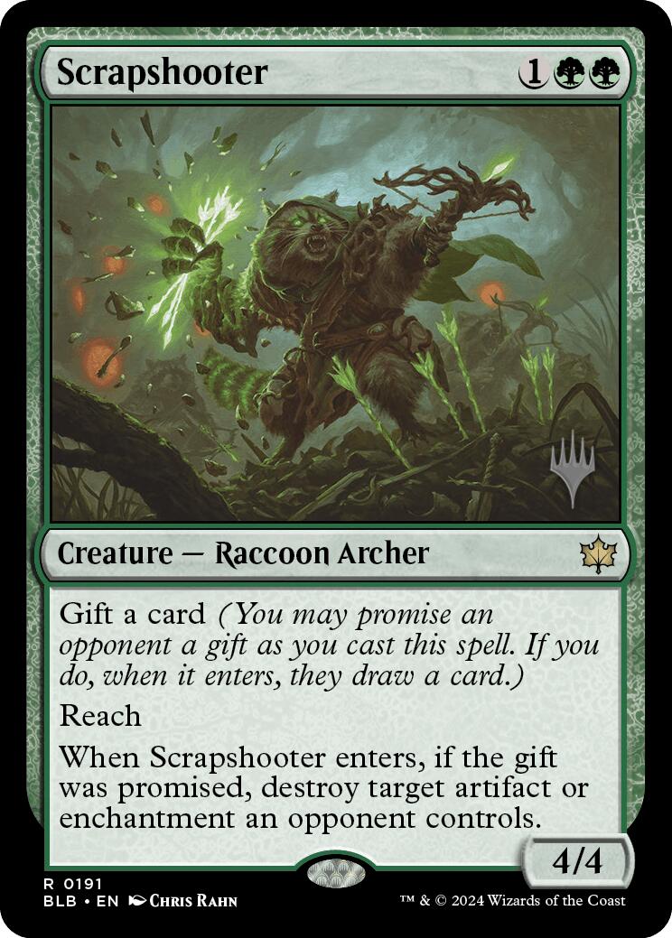 Scrapshooter (Promo Pack) [Bloomburrow Promos] | Good Games Adelaide SA