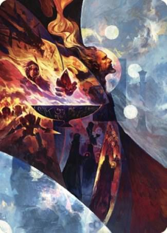 Urzas Command Art Card 31 (Art Series: The Brothers' War)  | Good Games Adelaide SA