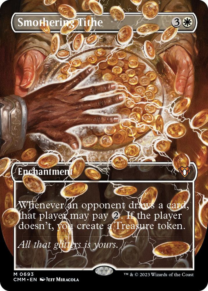 Smothering Tithe 693 (Commander Masters)  - Borderless | Good Games Adelaide SA