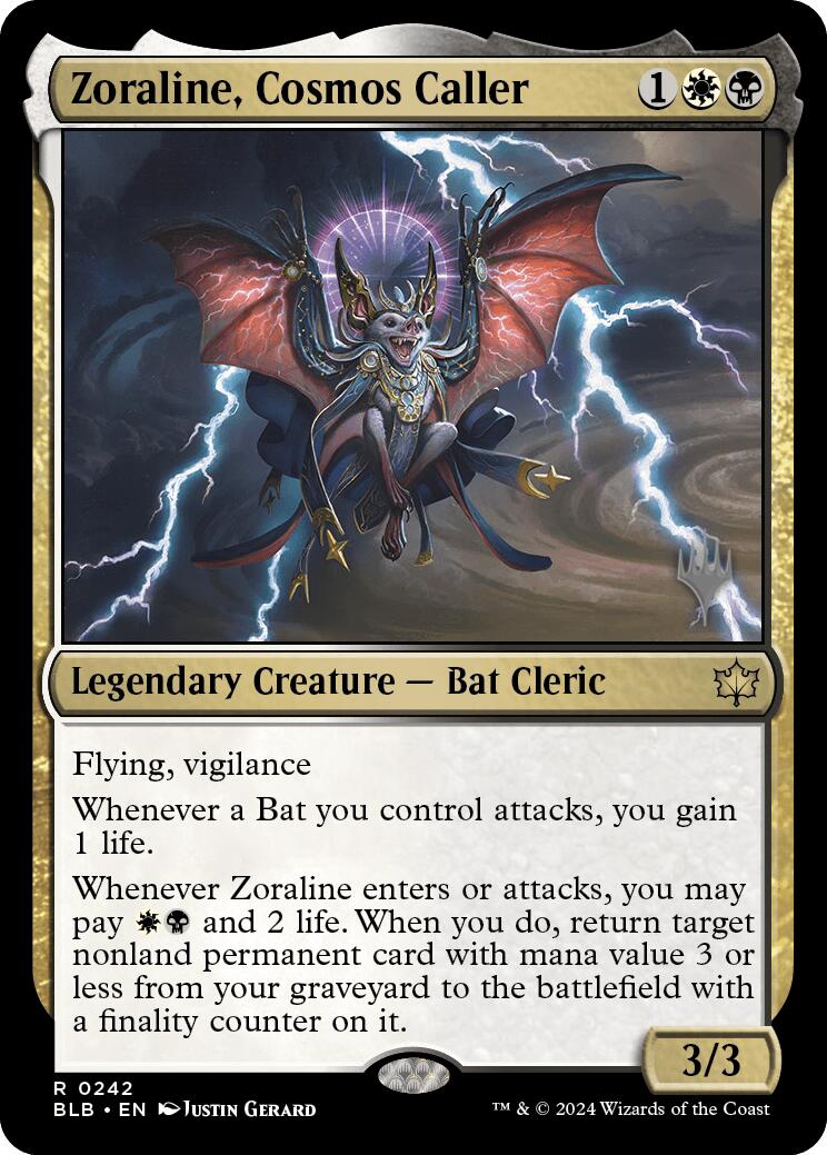 Zoraline, Cosmos Caller (Promo Pack) [Bloomburrow Promos] | Good Games Adelaide SA