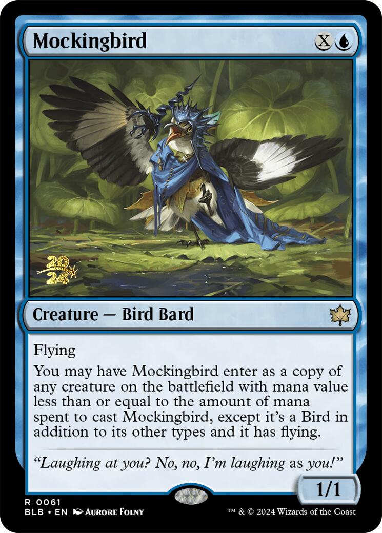 Mockingbird [Bloomburrow Prerelease Promos] | Good Games Adelaide SA