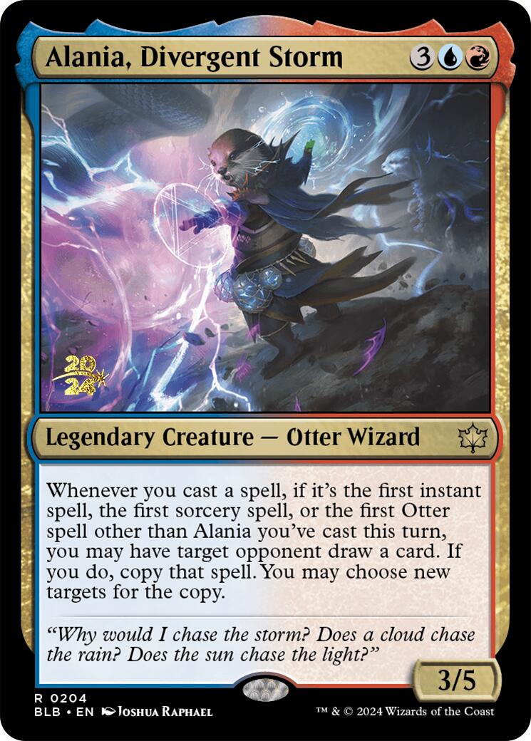 Alania, Divergent Storm [Bloomburrow Prerelease Promos] | Good Games Adelaide SA