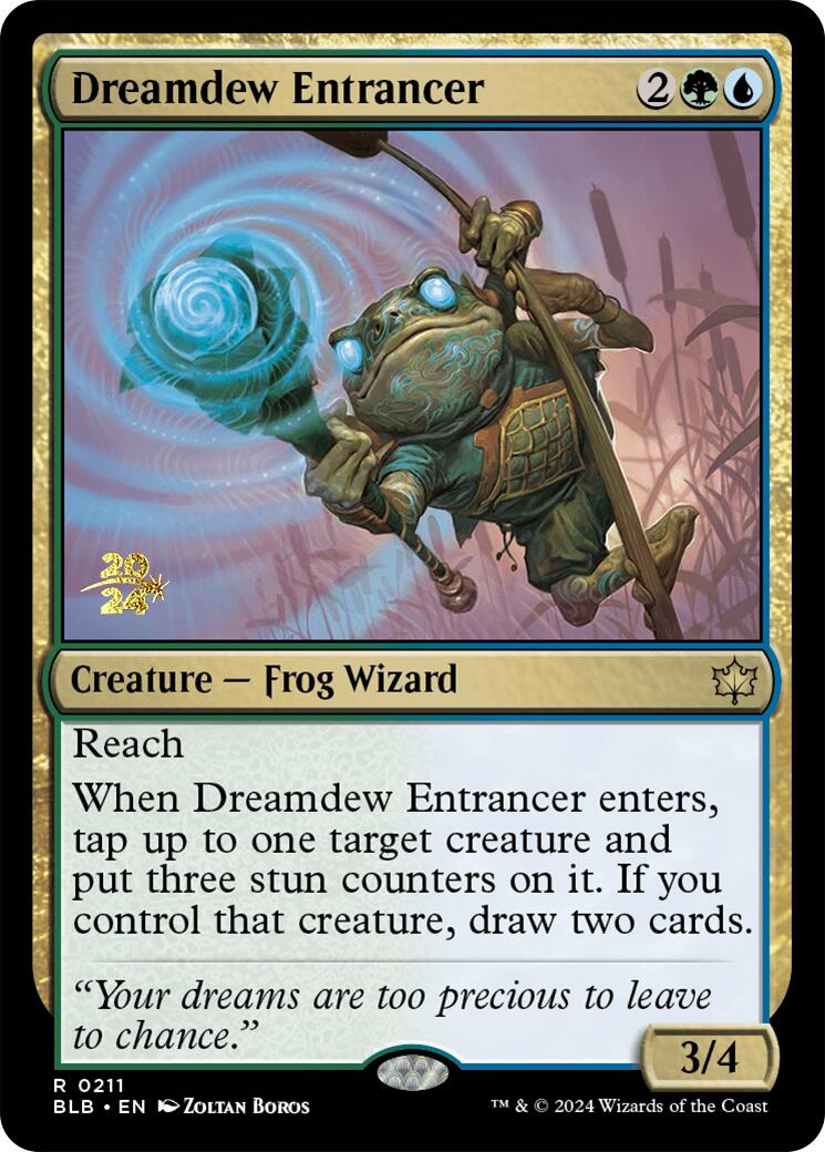 Dreamdew Entrancer [Bloomburrow Prerelease Promos] | Good Games Adelaide SA