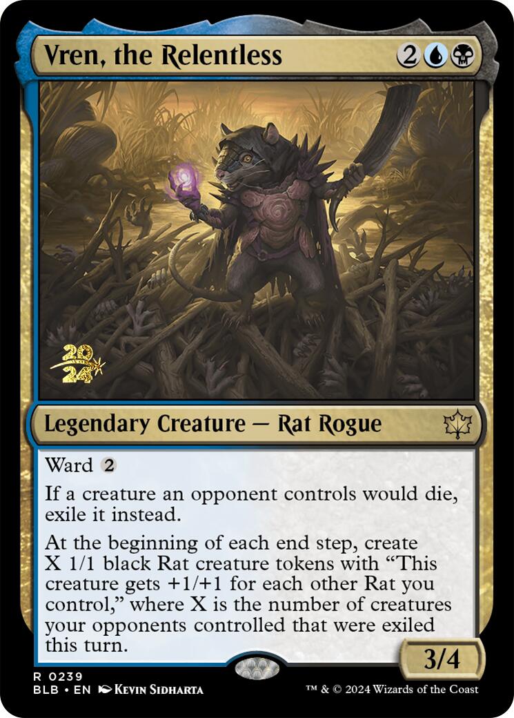 Vren, the Relentless [Bloomburrow Prerelease Promos] | Good Games Adelaide SA