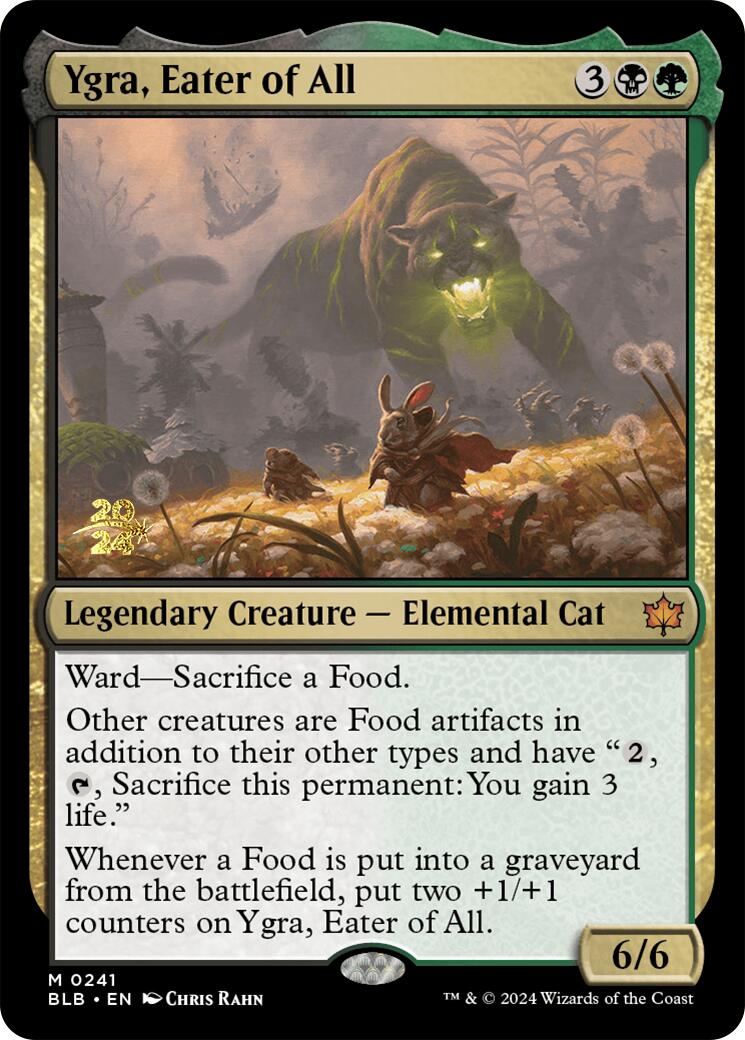 Ygra, Eater of All [Bloomburrow Prerelease Promos] | Good Games Adelaide SA