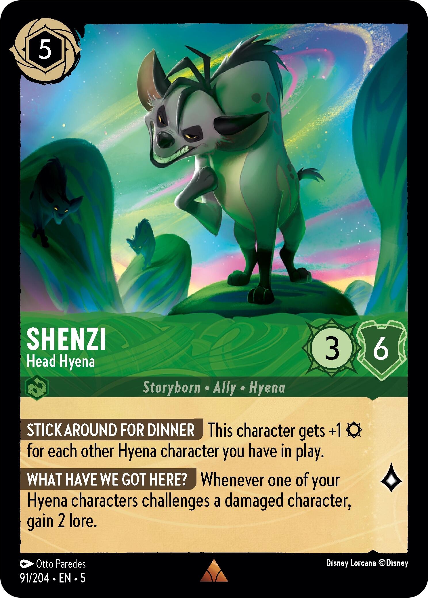 Shenzi - Head Hyena (91/204) [Shimmering Skies] | Good Games Adelaide SA