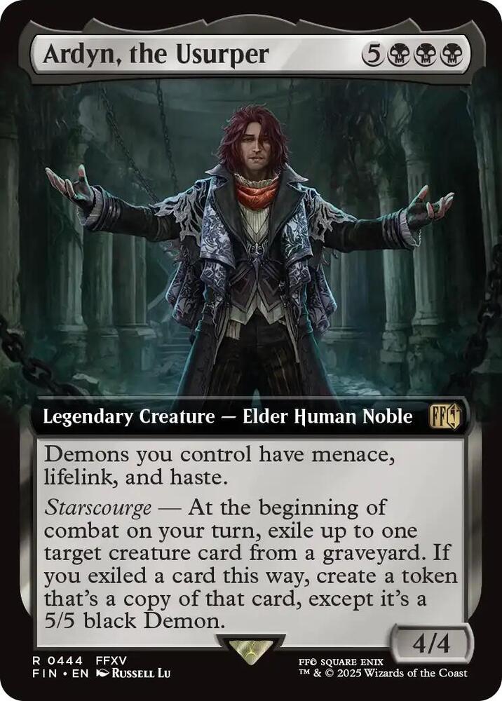 Ardyn, the Usurper 444/309 (FINAL FANTASY)  - Extended Art | Good Games Adelaide SA