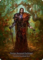 Florian, Rotwood Harbringer (Marvel) [ROS001-MV] (Rosetta)  Cold Foil | Good Games Adelaide SA