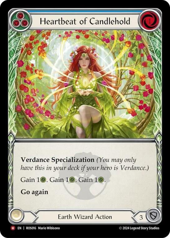 Heartbeat of Candlehold [ROS016] (Rosetta)  Rainbow Foil | Good Games Adelaide SA