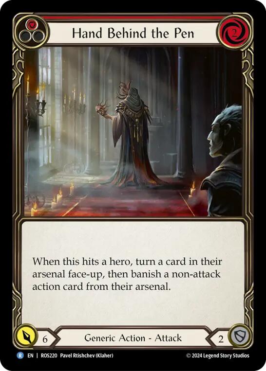 Hand Behind the Pen [ROS220] (Rosetta) | Good Games Adelaide SA