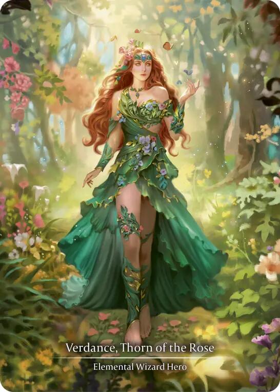 Verdance, Thorn of the Rose (Marvel) [ROS013] (Rosetta)  Cold Foil | Good Games Adelaide SA