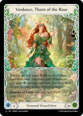 Verdance, Thorn of the Rose (Marvel) [ROS013] (Rosetta)  Cold Foil | Good Games Adelaide SA