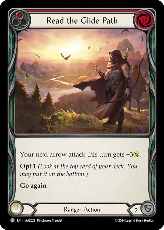 Read the Glide Path (Red) [AAZ021] (Armory Deck: Kayo) | Good Games Adelaide SA