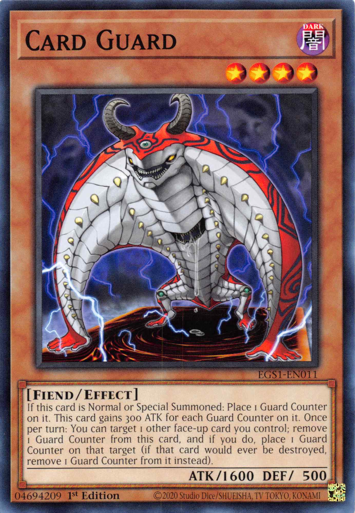 Card Guard [EGS1-EN011] Common | Good Games Adelaide SA
