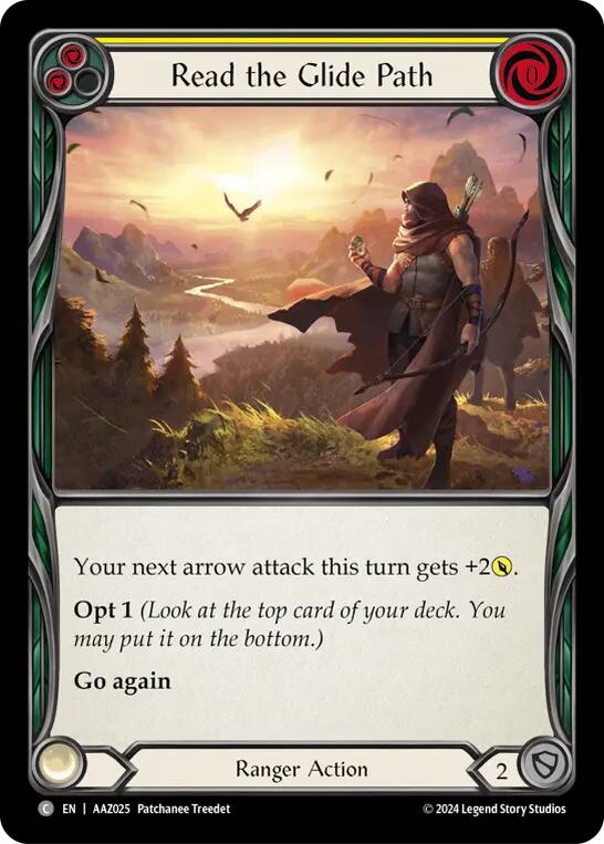 Read the Glide Path (Yellow) [AAZ025] (Armory Deck: Kayo) | Good Games Adelaide SA