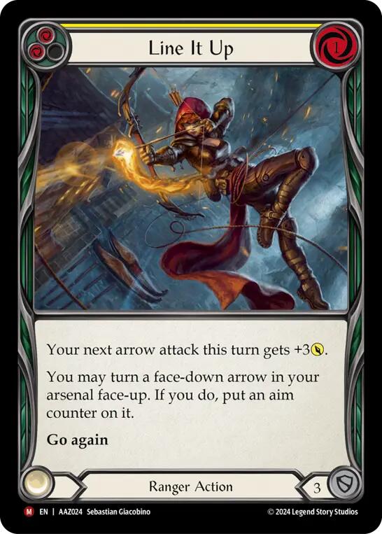 Line It Up [AAZ024] (Armory Deck: Kayo) | Good Games Adelaide SA