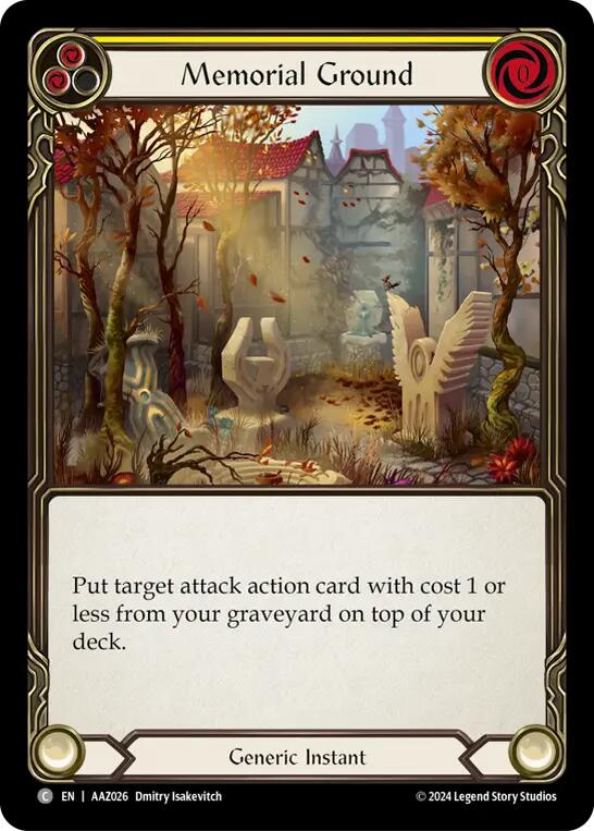 Memorial Ground [AAZ026] (Armory Deck: Kayo) | Good Games Adelaide SA