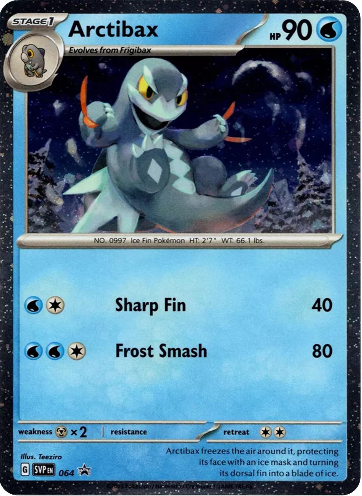 Arctibax (064) (Cosmos Holo) [Scarlet & Violet: Black Star Promos] | Good Games Adelaide SA