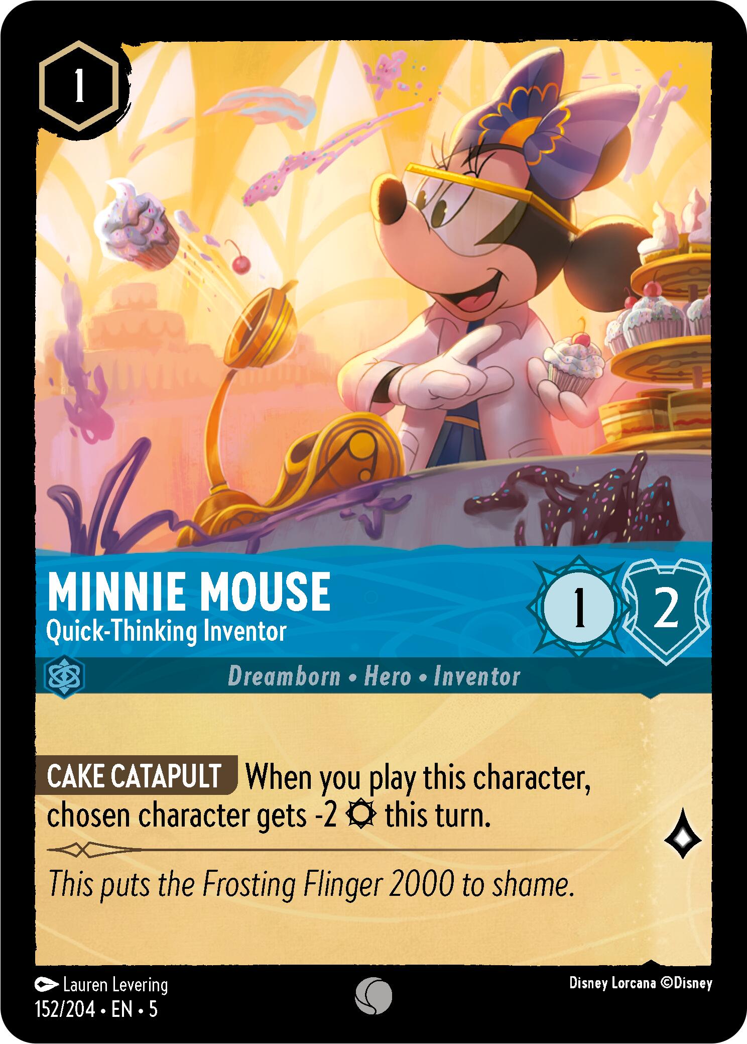 Minnie Mouse - Quick-Thinking Inventor (152/204) [Shimmering Skies] | Good Games Adelaide SA