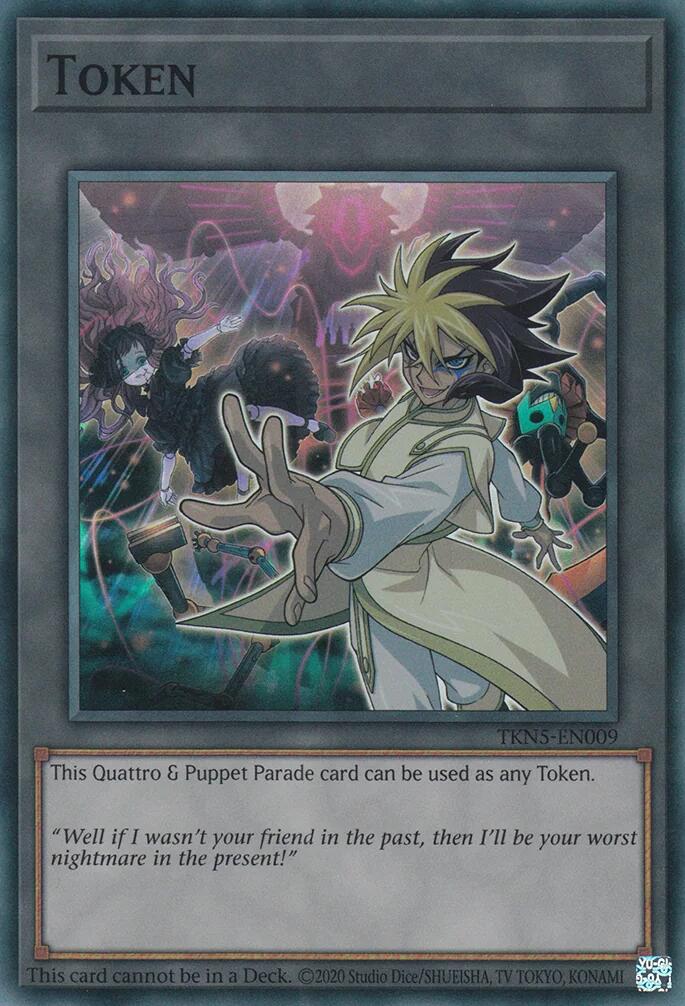 Token: Quattro & Puppet Parade [TKN5-EN009] Super Rare | Good Games Adelaide SA