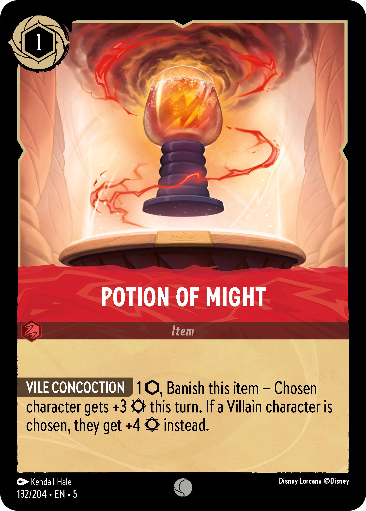 Potion of Might (132/204) [Shimmering Skies] | Good Games Adelaide SA