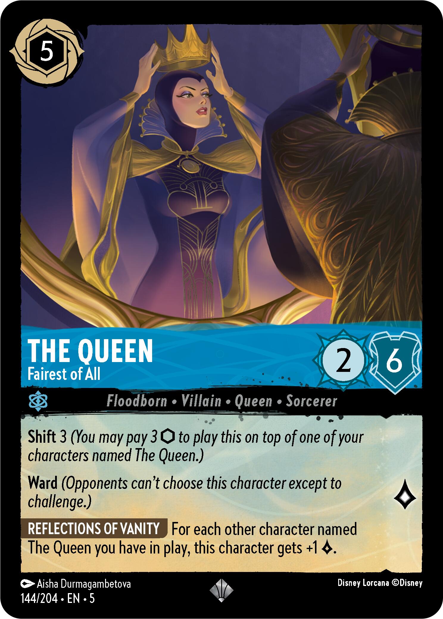 The Queen - Fairest of All (144/204) [Shimmering Skies] | Good Games Adelaide SA