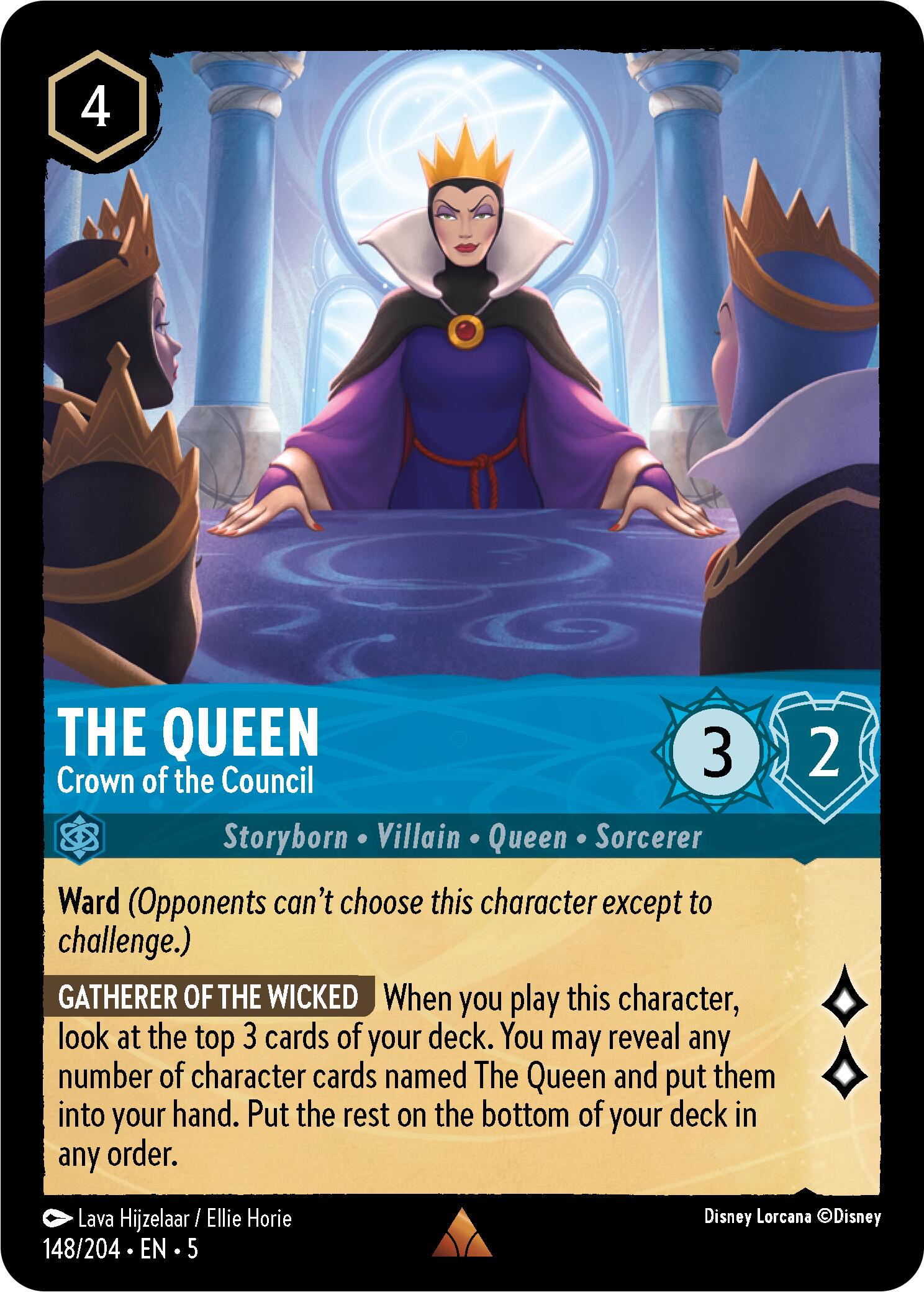 The Queen - Crown of the Council (148/204) [Shimmering Skies] | Good Games Adelaide SA