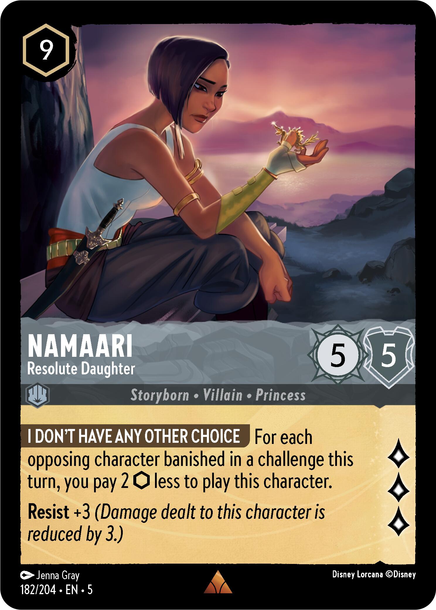 Namaari - Resolute Daughter (182/204) [Shimmering Skies] | Good Games Adelaide SA