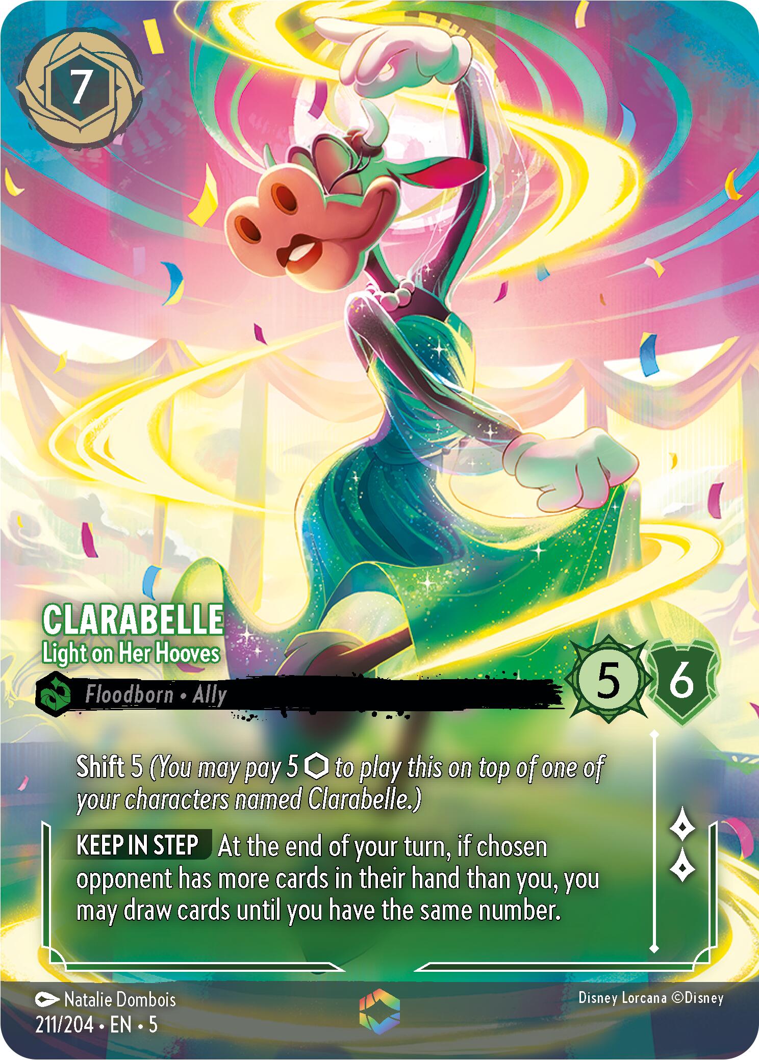 Clarabelle - Light on Her Hooves (Enchanted) (211/204) [Shimmering Skies] | Good Games Adelaide SA