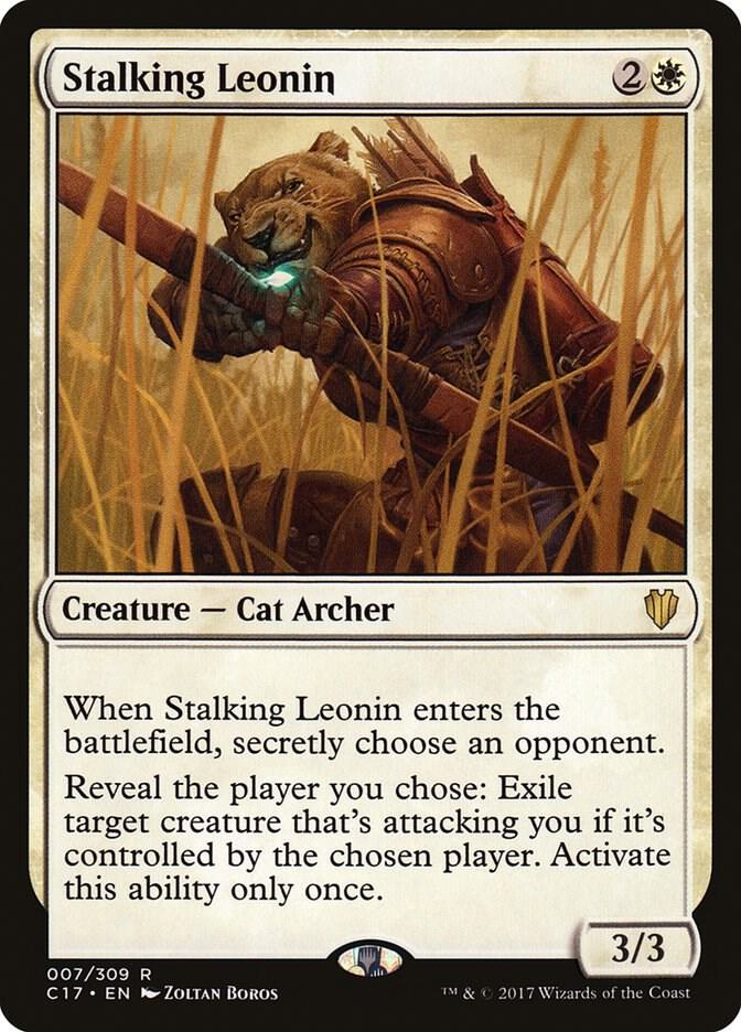Stalking Leonin 7 (Commander 2017)  | Good Games Adelaide SA