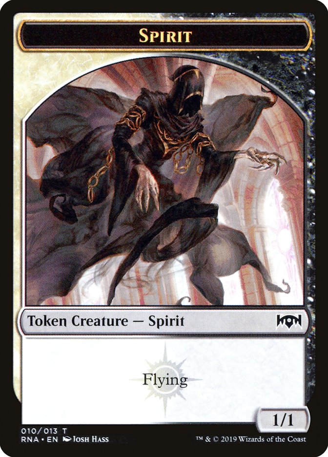 Spirit (002) // Spirit (010) Token [Ravnica Allegiance: Guild Kits] | Good Games Adelaide SA