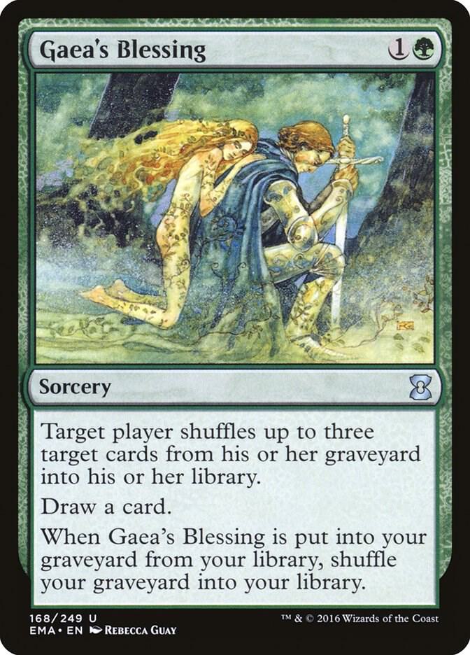 Gaea's Blessing 168 (Eternal Masters)  - Foil | Good Games Adelaide SA