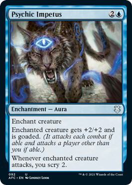 Psychic Impetus 92 (Commander: Adventures in the Forgotten Realms)  | Good Games Adelaide SA
