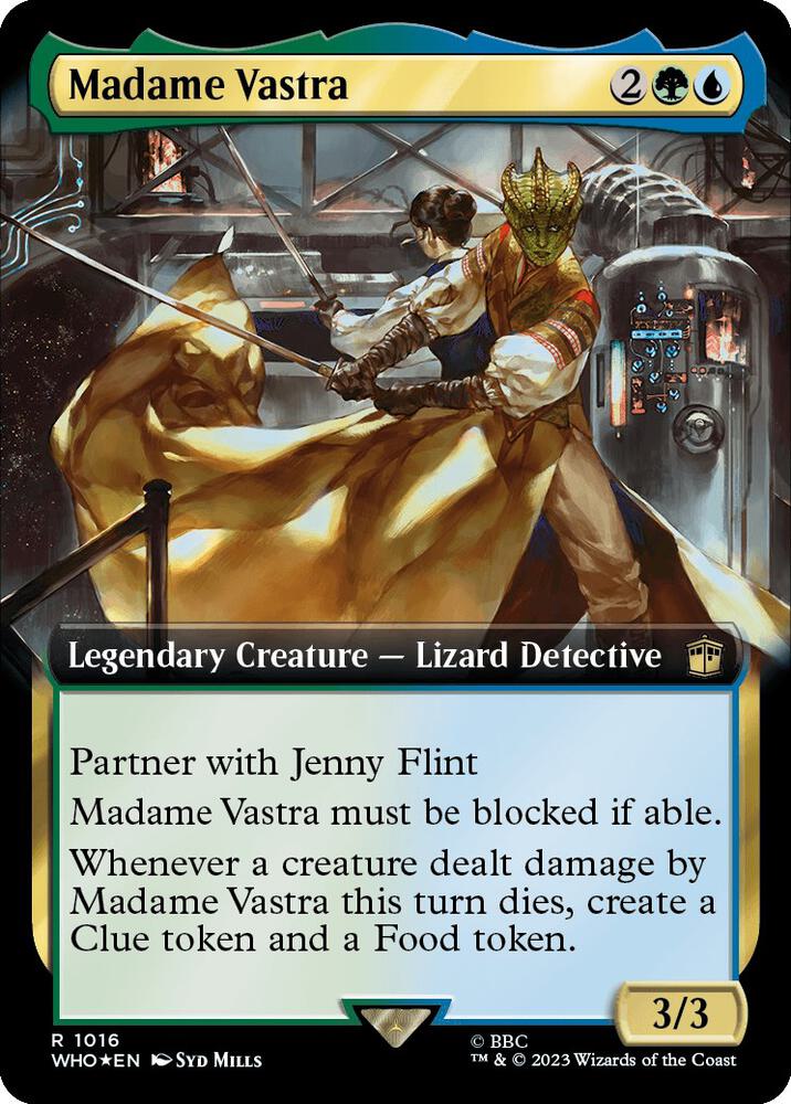 Madame Vastra 1016 (Universes Beyond: Doctor Who)  - Foil | Good Games Adelaide SA