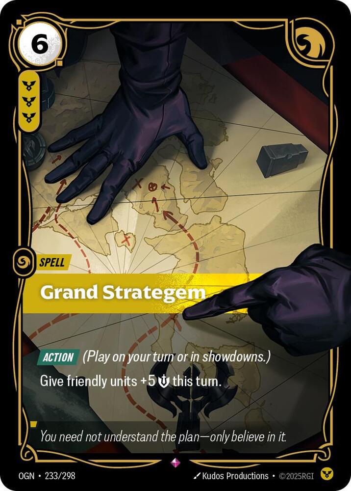 Grand Strategem 233/298 (Origins)  - Foil | Good Games Adelaide SA