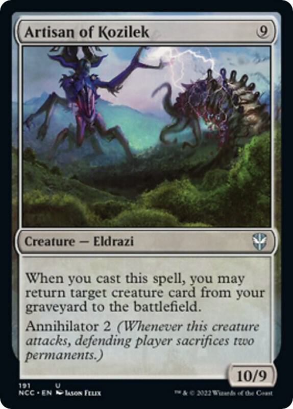 Artisan of Kozilek 191 (Commander: Streets of New Capenna)  | Good Games Adelaide SA