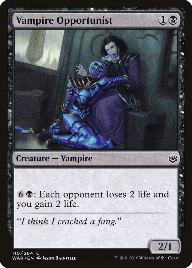 Vampire Opportunist [War of the Spark] | Good Games Adelaide SA