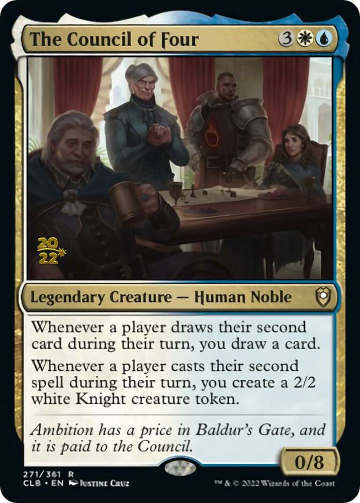 The Council of Four 271 (Prerelease Cards)  - Foil | Good Games Adelaide SA