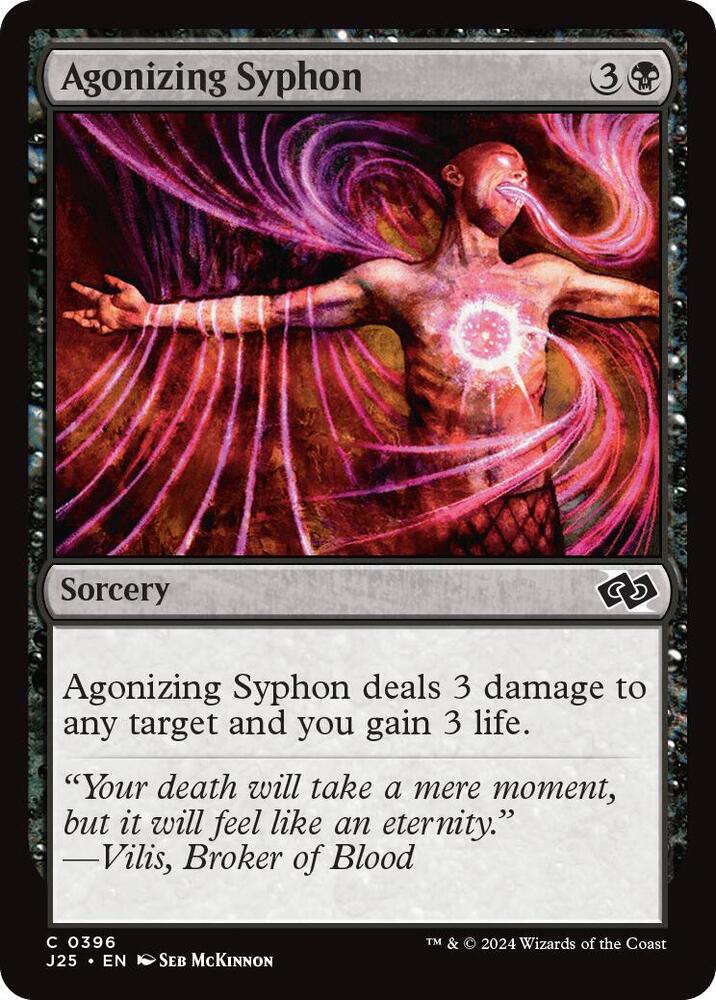 Agonizing Syphon 396 (Foundations Jumpstart)  | Good Games Adelaide SA